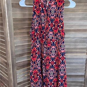 Free People Sleeveless Patterned Dress/Tunic